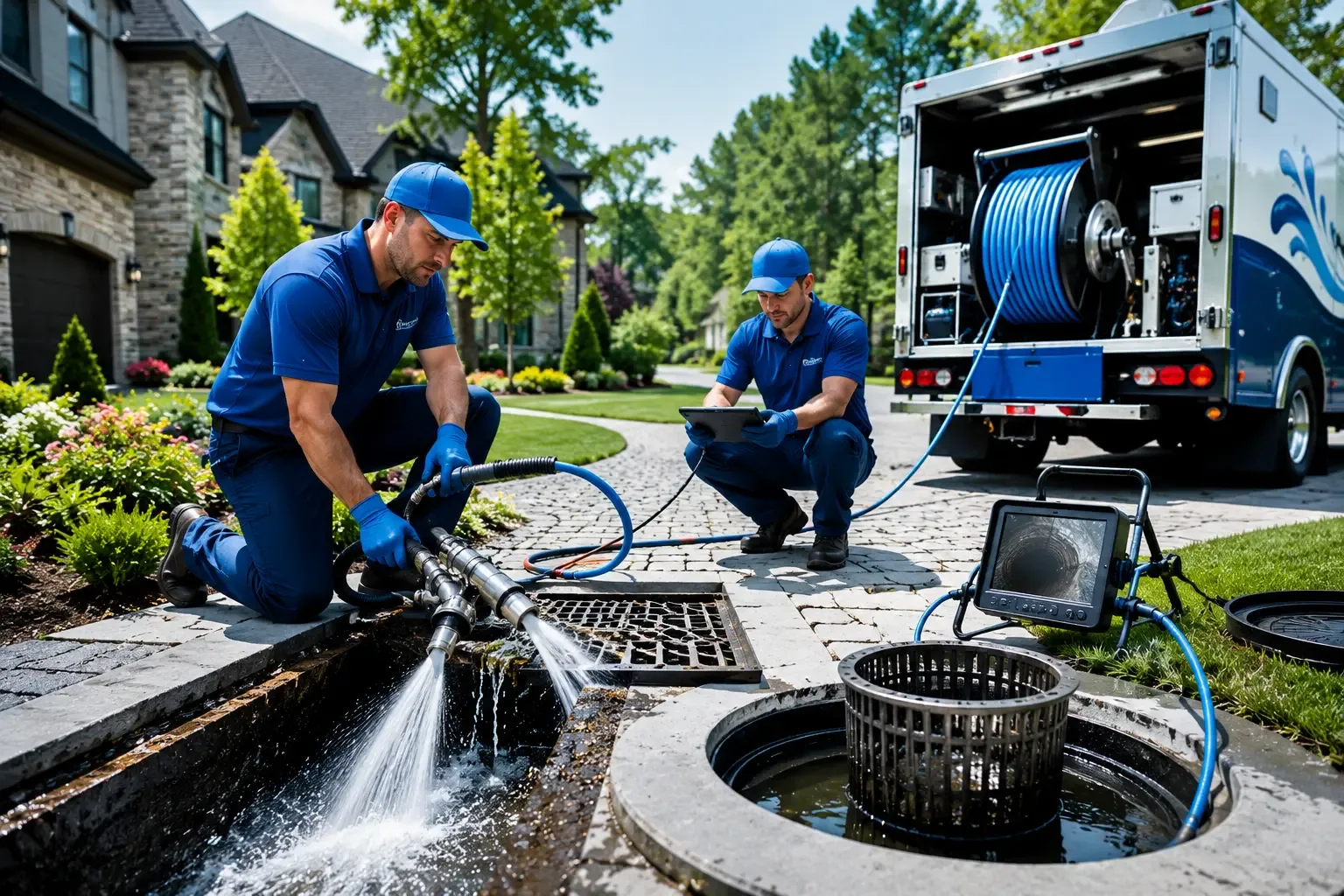 Local outdoor drain cleaning professionals in Larimer, PA